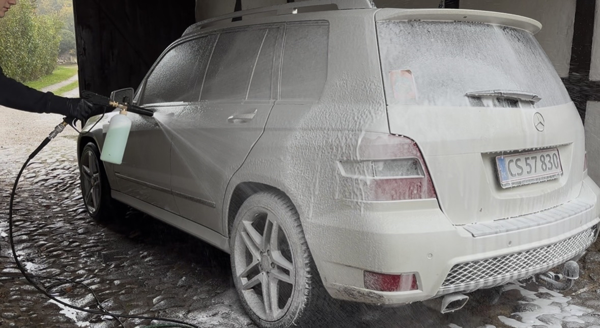 Forvask af bil